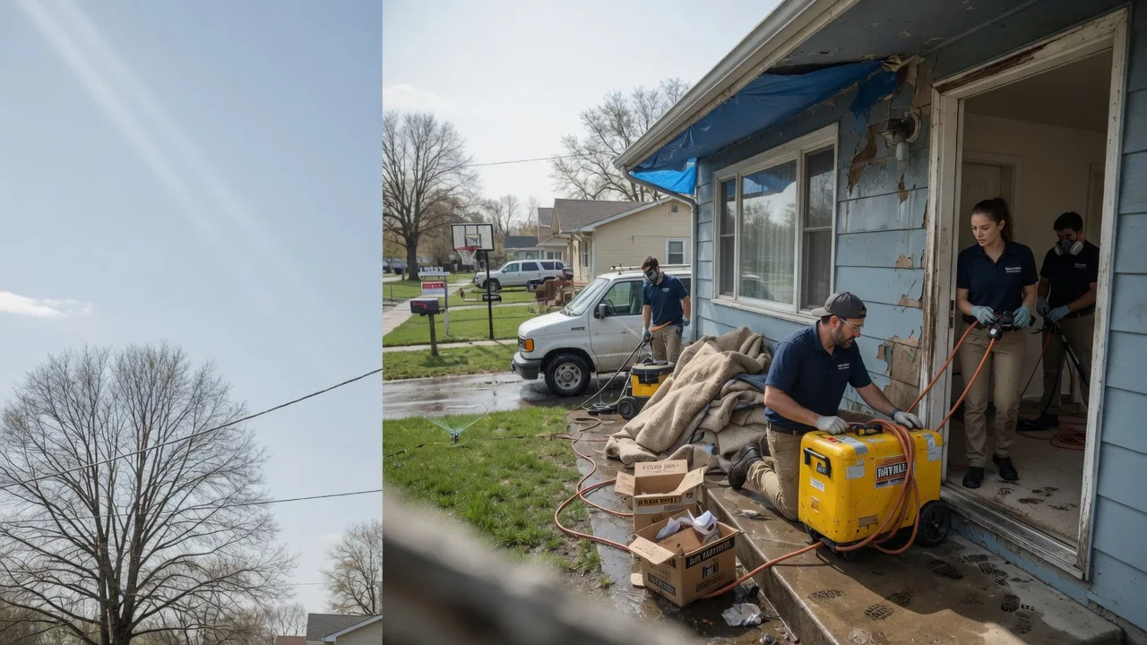 Basement Flood Cleanup in Marble Falls, TX near me
